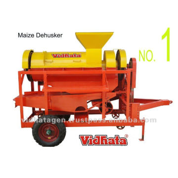 Maize Sheller cum Husker 50 Bags per Hr Tractor PTO driven